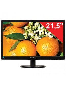 Монитор PHILIPS 223V5LSB (00/01), 21,5' (55 см), 1920x1080, 16:9, TN+film, 5 мс, 250 cd, VGA, DVI, черный Монитор PHILIPS 223V5LSB (00/01), 21,5' (55 см), 1920x1080, 16:9, TN+film, 5 мс, 250 cd, VGA, DVI, черный