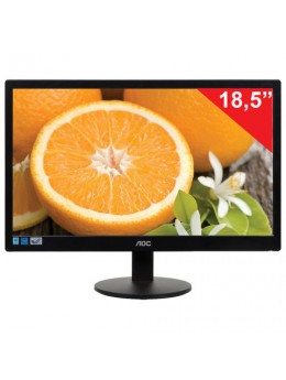 Монитор AOC E970SWN (/01), 18,5' (47 см), 1366x768, 16:9, TN+film, 5 мс, 200 cd, VGA, черный Монитор AOC E970SWN (/01), 18,5' (47 см), 1366x768, 16:9, TN+film, 5 мс, 200 cd, VGA, черный