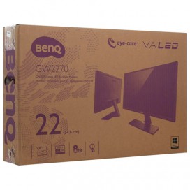 Монитор BENQ GW2270, 21,5' (55 см), 1920x1080, 16:9, VA, 5 мс, 250 cd, VGA, DVI-D, черный
