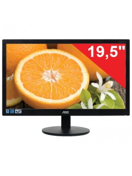 Монитор AOC E2070SWN (/01), 19,5' (50 см), 1600x900, 16:9, TN+film, 5 мс, 200 cd, VGA, черный Монитор AOC E2070SWN (/01), 19,5' (50 см), 1600x900, 16:9, TN+film, 5 мс, 200 cd, VGA, черный