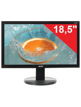 Монитор ACER K192HQLb, 18,5' (47 см), 1366x768, 16:9, TN+film, 5 ms, 200 cd, VGA, черный Монитор ACER K192HQLb, 18,5' (47 см), 1366x768, 16:9, TN+film, 5 ms, 200 cd, VGA, черный