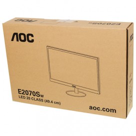 Монитор AOC E2070SWN (/01), 19,5' (50 см), 1600x900, 16:9, TN+film, 5 мс, 200 cd, VGA, черный
