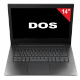 Ноутбук LENOVO V130-14IKB, 14', INTEL Core I3-7020U 2,3 ГГц, 4 ГБ, 500 ГБ, NO DVD, DOS, черный, 81HQ00EARU