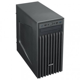 Системный блок VECOM T607 MT, INTEL Pentium Gold G5400, 4 ГБ, 500 ГБ, DVD-RW, Windows 10 Home, черный
