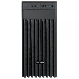 Системный блок VECOM T610 MT, INTEL Core i3-8100, 4 ГБ, SSD 120 ГБ, DOS, черный