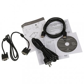 Монитор DELL E2218HN 21,5' (55 см), 1920x1080, 16:9, TN, 5 ms, 250 cd, VGA, HDMI, черный, 2218-4466