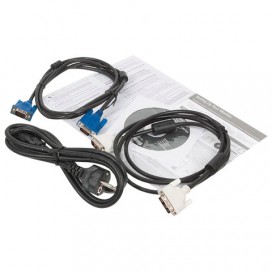 Монитор DELL U2412M 24' (61 см), 1920x1200, 16:10, IPS, 8 ms, 300 cd, VGA, DVI, DP, USB, HAS Pivot, черный, 2412-0896