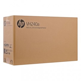 Монитор HP VH240a 24' (61 см), 1920x1080, 16:9, IPS, 5 ms, 250 cd, VGA, HDMI, HAS Pivot, черный, 1KL30AA