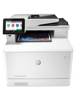 МФУ лазерное ЦВЕТНОЕ HP Color LaserJet Pro M479dw '3 в 1', А4, 27 с/мин, 50000 стр/мес, АПД, Wi-Fi, сетевая карта, W1A77A