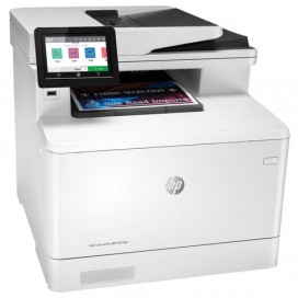 МФУ лазерное ЦВЕТНОЕ HP Color LaserJet Pro M479dw '3 в 1', А4, 27 с/мин, 50000 стр/мес, АПД, Wi-Fi, сетевая карта, W1A77A