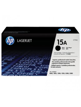 Картридж лазерный HP (C7115А) LaserJet 1000/1200/3300/3380 и другие, №15А, оригинальный, 2500 стр., С7115А