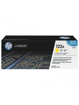 Картридж лазерный HP (Q3962A) ColorLaserJet 2550/2820 и другие, желтый, оригинальный, 4000 стр.