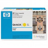 Картридж лазерный HP (Q6462A) ColorLaserJet CM4730, желтый, оригинальный, ресурс 12000 стр.