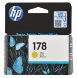 Картридж струйный HP (CB320HE) Photosmart C6383/D5463 №178, желтый, оригинальный, ресурс 300 стр.