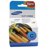 Картридж лазерный SAMSUNG (CLP-C300A) CLP-300 и другие, оригинальный, голубой, ресурс 1000 стр.