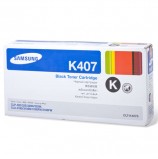 Картридж лазерный SAMSUNG (CLT-K407S) CLP-320/325/N, CLX-3185/N/FN и другие, оригинальный, черный, ресурс 1500 стр.