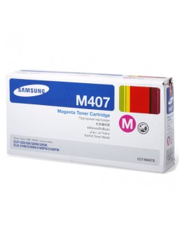 Картридж лазерный SAMSUNG (CLT-M407S) CLP-320/325/N, CLX-3185/N/FN и др., оригинальный, пурпурный