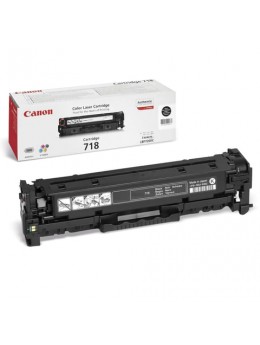 Картридж лазерный CANON (718BK) LBP7200Cdn/MF8330Cdn/MF8350Cdn, черный, ресурс 3400 страниц, оригинальный, 2662B002