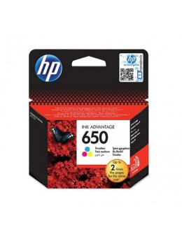 Картридж струйный HP (CZ102AE) Deskjet Ink Advantage 2515/2516 №650, цветной, оригинальный Картридж струйный HP (CZ102AE) Deskjet Ink Advantage 2515/2516 №650, цветной, оригинальный