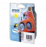 Картридж струйный EPSON (C13T06344A10) Stylus C67/87/CX3700/4100/4700, желтый, оригинальный