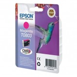 Картридж струйный EPSON (C13T08034011) Stylus P50/PX660/PX700W/RX685/R360, пурпурный, оригинальный