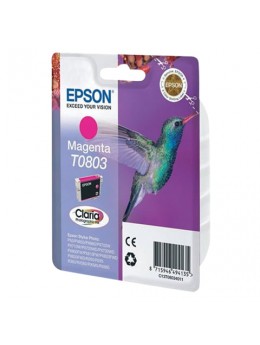 Картридж струйный EPSON (C13T08034011) Stylus P50/PX660/PX700W/RX685/R360, пурпурный, оригинальный Картридж струйный EPSON (C13T08034011) Stylus P50/PX660/PX700W/RX685/R360, пурпурный, оригинальный