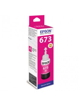 Чернила EPSON (C13T67334A) для СНПЧ Epson L800/L805/L810/L850/L1800, пурпурные, оригинальные