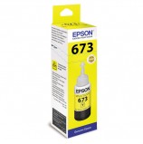 Чернила EPSON (C13T67344A) для СНПЧ Epson L800/L805/L810/L850/L1800, желтые, оригинальные