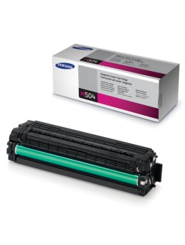 Картридж лазерный SAMSUNG (CLT-M504S) CLX-4195FN/4195FW и CLP-415N и другие, оригинальный, пурпурный