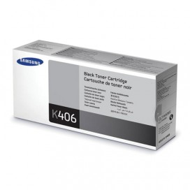 Картридж лазерный SAMSUNG (CLT-K406S) CLP-365/365W, CLX-3300/3305W и другие, оригинальный, черный
