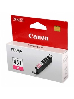 Картридж струйный CANON (CLI-451M) Pixma iP7240 и другие, пурпурный, оригинальный, 6525В001 Картридж струйный CANON (CLI-451M) Pixma iP7240 и другие, пурпурный, оригинальный, 6525В001