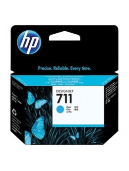 Картридж струйный для плоттера HP (CZ130A) DesignJet T120/T520, №711, голубой, оригинальный Картридж струйный для плоттера HP (CZ130A) DesignJet T120/T520, №711, голубой, оригинальный