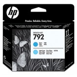 Головка печатающая для плоттера HP (CN703A) DesignJet L26500, №792, светло-голубая и голубая, оригинальный