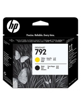 Головка печатающая для плоттера HP (CN702A) DesignJet L26500, №792, черная и желтая, оригинальная Головка печатающая для плоттера HP (CN702A) DesignJet L26500, №792, черная и желтая, оригинальная