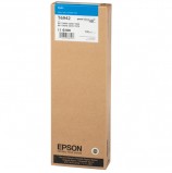 Картридж струйный для плоттера EPSON (C13T694200) Epson SC-T3000/5000/7000 и др., голубой, 700 мл, оригинальный