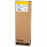 Картридж струйный для плоттера EPSON (C13T694400) Epson SC-T3000/5000/7000 и др., желтый, 700 мл, оригинальный