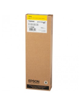 Картридж струйный для плоттера EPSON (C13T694400) Epson SC-T3000/5000/7000 и др., желтый, 700 мл, оригинальный Картридж струйный для плоттера EPSON (C13T694400) Epson SC-T3000/5000/7000 и др., желтый, 700 мл, оригинальный