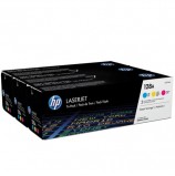 Картридж лазерный HP (CF371AM) LaserJet Pro CM1415/CP1525, комплект 3 цвета CMY, ресурс 3*1300 стр.