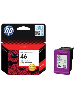 Картридж струйный HP (CZ638AE) DeskJet Ink Advantage 2020hc/2520hc №46, цветной, оригинальный, ресурс 750 стр. Картридж струйный HP (CZ638AE) DeskJet Ink Advantage 2020hc/2520hc №46, цветной, оригинальный, ресурс 750 стр.