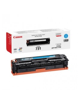 Картридж лазерный CANON (731C) LBP7100/7110/MF8230/8280, голубой, ресурс 1500 страниц, оригинальный, 6271B002