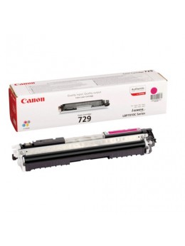 Картридж лазерный CANON (729M) LBP7010C/7018C, пурпурный, оригинальный, ресурс 1000 страниц, 4368b002