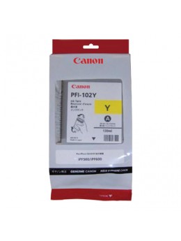 Картридж струйный CANON (PFI-102Y) iPF500/510/F600/605/610/650/655/700/710/720, желтый, оригинальный, 130 мл, 0898B001 Картридж струйный CANON (PFI-102Y) iPF500/510/F600/605/610/650/655/700/710/720, желтый, оригинальный, 130 мл, 0898B001