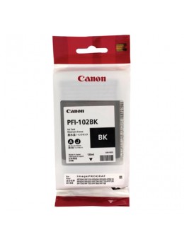 Картридж струйный CANON (PFI-102BK) iPF500/510/F600/605/610/650/655/700/710/720, черный, оригинальный, 130 мл, 0895B001 Картридж струйный CANON (PFI-102BK) iPF500/510/F600/605/610/650/655/700/710/720, черный, оригинальный, 130 мл, 0895B001