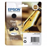 Картридж струйный EPSON (C13T16214010) WorkForce WF-2010W, черный, оригинальный