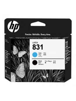 Головка печатающая для плоттера HP (CZ677A) HP Latex 310/330/360/370, №831, черный и голубой, оригинальная Головка печатающая для плоттера HP (CZ677A) HP Latex 310/330/360/370, №831, черный и голубой, оригинальная