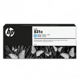 Картридж струйный для плоттера HP (CZ698A) Latex 310/330/360/370 №831c, светло-голубой, 775 мл, оригинальный