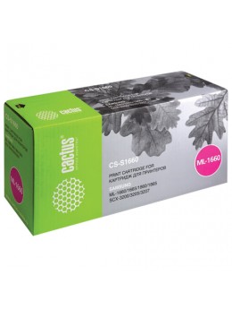 Картридж лазерный CACTUS (CS-S1660) для SAMSUNG ML-1660/1665, ресурс 1500 стр., CS-S1660S Картридж лазерный CACTUS (CS-S1660) для SAMSUNG ML-1660/1665, ресурс 1500 стр., CS-S1660S
