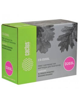 Картридж лазерный CACTUS (CS-D203L) для SAMSUNG ProXpress M3820/4020, ресурс 3000 стр.