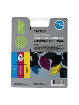 Картридж струйный CACTUS (CS-C9363) для HP Photosmart 2573/DeskJet 6943, цветной, 22 мл Картридж струйный CACTUS (CS-C9363) для HP Photosmart 2573/DeskJet 6943, цветной, 22 мл