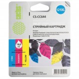 Картридж струйный CACTUS (CS-CC644) для HP DeskJet D2500/2530/F4200, цветной, 18 мл
